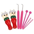 thumbnail image 4 of Mobutofu 1Set Knitting Spool Loom Assorted Color Wooden Household Weaving Enthusiasts Handmade Projects, 4 of 8