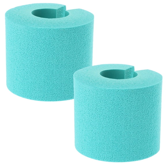 LOLIPPYY 2pcs Anti Slam Door Stopper Sky-blue Foam Prevent Door Slam for Doors