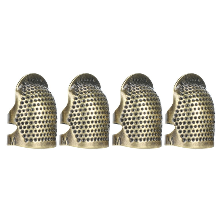Sewing Finger Protector Brass Sewing Fingertip Thimble AntiSlip Finger  Protector For Thumb Index Finger016 M