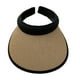 thumbnail image 2 of Sombrero con visera de paja para mujer, ajustable, elástico, para exteriores, para ciclismo, camping, senderismo Zulema Sombrero de sol para mujer, 2 of 8