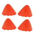 thumbnail image 4 of Unique Bargains 2 Pairs Soft Pointed Head Adjustable Toe Plugs Orange, 4 of 5