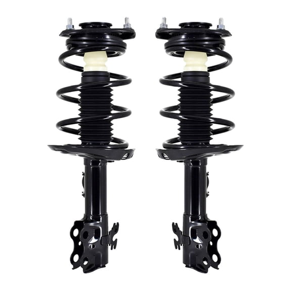 Pair of 2 Front Left-Right Quick Complete Strut-Coil Spring For 2016-2022 Toyota Prius