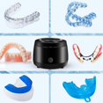 thumbnail image 4 of Teeth Cleaning Pod Retainer Cleaner Powerful Portable Dentures Cleaner UVC Professional Jewelry Cleaning Machine US Plug, 4 of 6