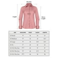 Button Down Shirts for Women, Fitted Long Sleeve Tailored Shirt Blouse