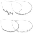 thumbnail image 1 of KAKOWELY 4 diademas de boda con diamantes de imitación para mujer, tocado para fiesta de graduación, 1 of 5