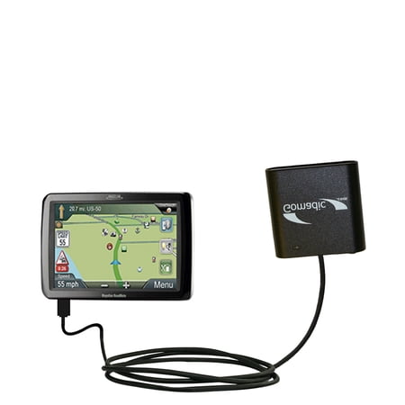 Portable Emergency AA Battery Charger Extender suitable for the Magellan Roadmate RV9365T-LMB - with Gomadic Brand TipExchange Technology
