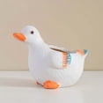 thumbnail image 5 of PATLOLLAV Cartoon Duck Succulent Flower Pot,Ceramic Duck Shape Flower Pot,Cute Plant Decoration Flower Pot for Desk,Fun Plant Container,Home Desk Mini Animal Flower Pot Decoration, 5 of 5