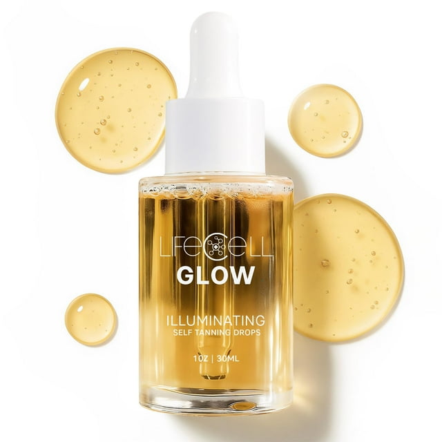 Gotas autobronceadoras LifeCell Glow con DHA y escualano 30 ml
