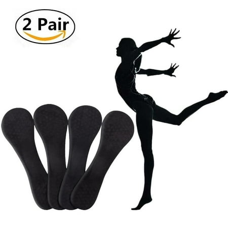 HERCHR Gel Shoes Insoles, 2 Pairs 3/4 Arch Support Silicone Shoes Insole Women 2-7.5 Shoes Size for Flat Feet, Plantar Fasciitis, Arch Support Shoes