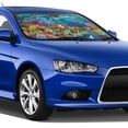thumbnail image 4 of Balery Sea World Windshield Sun Shade, Car Front Window Sunshade Cover ,Automotive Interior Portected Blocks Uv Rays For Car Pickup Truck Suv Accessories- Small, 4 of 7