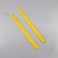thumbnail image 4 of KAKOWELY 2pcs 15cm Delicate Nordic Stainless Steel Drawing Ruler Stright Ruler for Student Use,6.5"X0.67"X0.06", 4 of 5