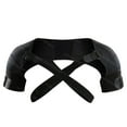 thumbnail image 1 of Sangle de Soutien d'Épaule Réglable Double Bandage Compression Croisée Attelle d'Épaule Protecteur Sangle Correction de Posture Bandage (Noir, G-TG), 1 of 7