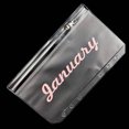thumbnail image 1 of A6 Loose-leaf Zipper Bag Cash Budget Envelope Loose-leaf Zipper Bag Monthly Plan Storage Bag, 1 of 6