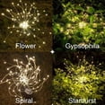 thumbnail image 5 of Luces solares para jardín, luces solares para decoración al aire libre, árbol Artificial multicolor regulable DIY, Solar, 5 of 5