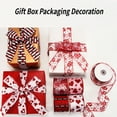 thumbnail image 4 of Abbraccia Valentines Day Gift Ribbons Heart Ribbon 5Yards Decor 1.5" Wide Gift Wrapping Ribbon for Gift Packaging Scrapbooking Birthday White Bottom, 4 of 10