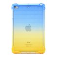 thumbnail image 6 of Cute Back Cover Case for iPad 9.7 Tablet (iPad 6th/5th Generation 2018 2017 /iPad Air 2 2014 /iPad Air 1st 2013, 9.7 Inch) - Slim Fit Light Weight Durable Silicone Back Cover Case (Blue Yellow), 6 of 7