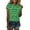 Green, variant on Tejiojio Womens Tops St Patricks Day Shirt Women Shamrock Heart Graphic Tees Get Lucky Shirt Irish Top