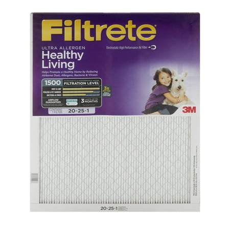

Filtrete Air Filter Ultra Allergen Healthy Living 1.0 CT