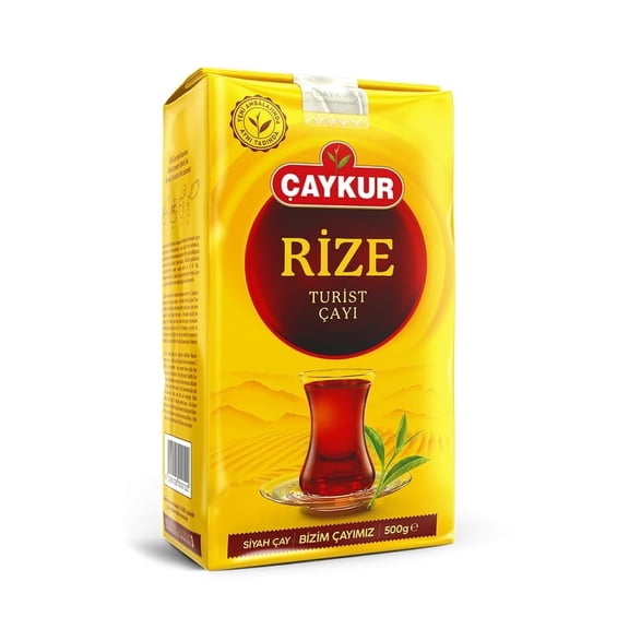 CAYKUR Rize Turist Black Tea, Authentic Turkish Loose Leaf Tea, Rich Aroma & Smooth Taste, Daily Rituals & Breakfast tea 500g / 17.6 Oz