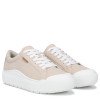 Dr. Scholl's Women's Time Off Lace Up Sneaker Light Sand Tan 10M