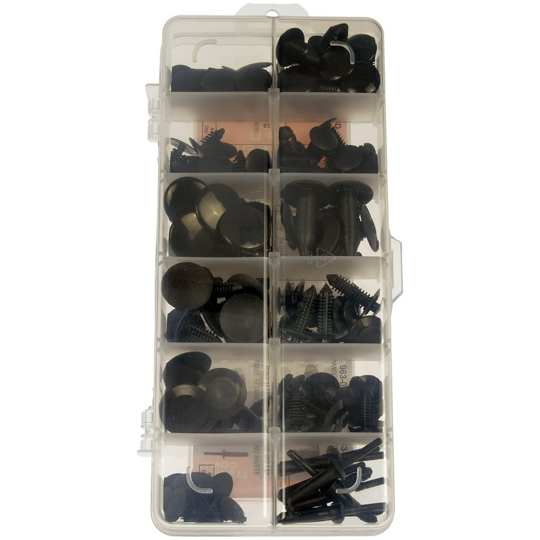 Dorman 030-736 Fastener Tech Tray - Xmas Tree Clips And Nylon