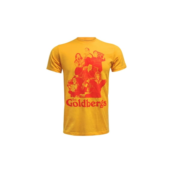 Ripple Junction The Goldbergs Cast Adult Yellow T-Shirt | XX-Large Unisex