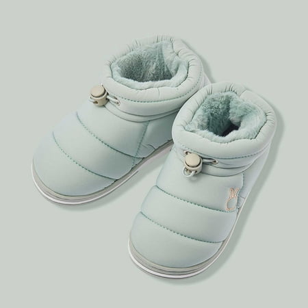 

Leutsin Baby Boys Girls Shoes Infant Toddler Winter Warm Footwear Boots Non Slip Prewalker Children s Home Shoes