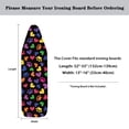 thumbnail image 6 of HELLHERO Ironing Board Cover, Standard Size 15"x54" Steam Iron Board Elastic Edge, Easy Install, Heart, 6 of 6