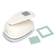 Bira Craft 2.5 x 2.5 inch Square Lever Action Extra Large Craft Punch for Paper Crafting Scrapbooking (3.5 inch Square measured diagonally)