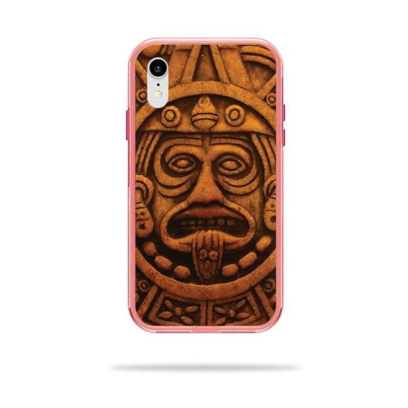 MightySkins LIFSLIPXR-Carved Aztec Skin Decal Wrap for LifeProof SLAM iPhone XR Case Sticker - Carved Aztec
