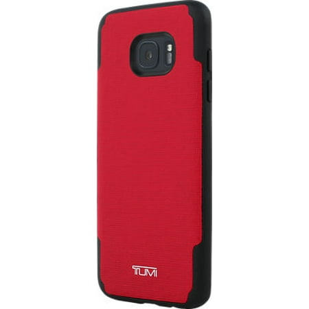 TUMI Coated Canvas Co-Mold Case for Samsung Galaxy S7 edge - Red