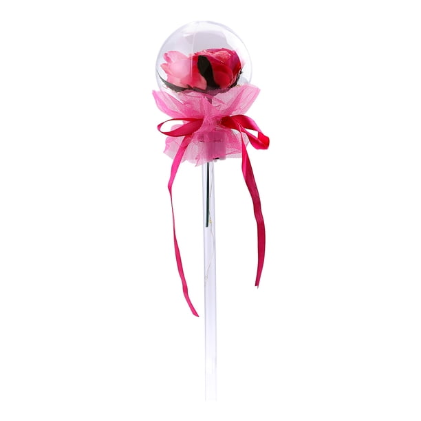 Injueey Mango LED Globo luminoso Rosa Globo romántico Boda transparente Fiesta de cumpleaños Rosa Día de San Valentín Regalo Decoración Globos Iluminación navideña Injueey HA002986-00