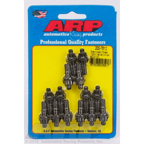 ARP INC. 200-7612 STAMPED STEEL 12PT VALVE COVER STUD KIT