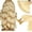 Blonde, variant on Aorsher U Tip Hair Extensions, Human Hair Pre Bonded Keratin Fusion Nail, U Tip Real Remy Human Hair Extension for Women, 100 Strands 100G/Pack, 24Inch