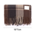thumbnail image 2 of Bufanda de invierno, Bufandas cálidas, Accesorios para clima frío, Bufandas con flecos, 2 of 5