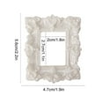 thumbnail image 3 of WZXPWT Mini House Photo Frame Storage Rack, Antique Style Photo Frame Display, Retro Decorative Picture Frame, Versatile Small Desk Decoration, 3 of 7