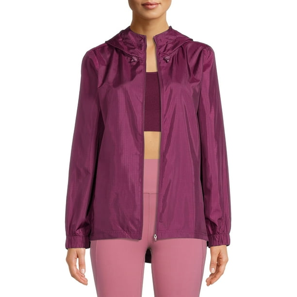 Avia Women’s Full Zip Lightweight Windbreaker Jacket