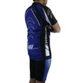 thumbnail image 2 of Men's Cool Plus Sublimated Print Race Cut Short-Sleeve Biking Cycling Jersey, 2 of 9