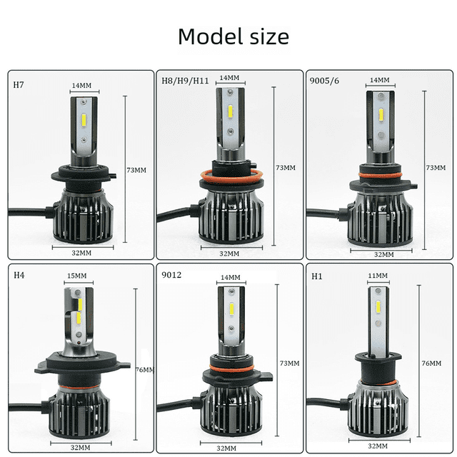 Lámpara LED antiniebla para coche, modelo privado, de alto brillo, color verde lima, H11 H7 H 4 880 H1, lámpara LED para coche de color amarillo limón
