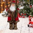 thumbnail image 6 of Honmine Santa Claus Doll 12 Inch Tall, Standing Position for Display, Christmas Decoration for Window, Mantel, Gift Idea, Holiday Tradition, 6 of 6