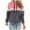 Pink, variant on WXLWZYWL Trendy Sweatshirts For Women 2023 Women Casual Print Long Sleeve Loose Hooded Sweatshirt Blouse
