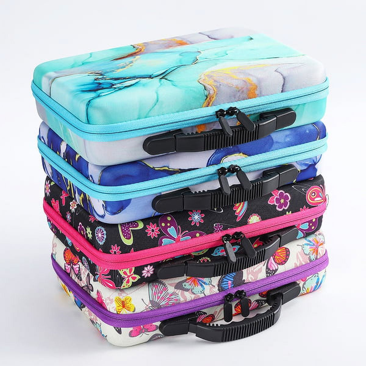 100 Bottle Full Square DIY DIamond Painting Box Container Storage Carry  Case Holder Hand Bag Zipper Design Shockproof Durable - AliExpress