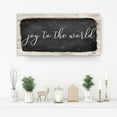 thumbnail image 2 of Pier 1 Imports \'Joy to the World\' Medium Black Holiday Canvas W Wall Sticker 5020414, 2 of 5