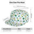 thumbnail image 6 of Haiem Pineapple Classic Snapback Cap Flat Bill Hat Baseball Cap Adjustable Size Cotton Dad Hat, 6 of 9