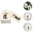 thumbnail image 3 of 100Pcs Xmas Hanging Tags Decorative Paper Tags Creative Gifts Tags Socks Hanging Decors Hanging Tags, 3 of 7