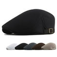 thumbnail image 2 of Men's Gatsby Ivy Newsboy Hat Baker Breathable Mesh Flat Beret Driver Cap, 2 of 13