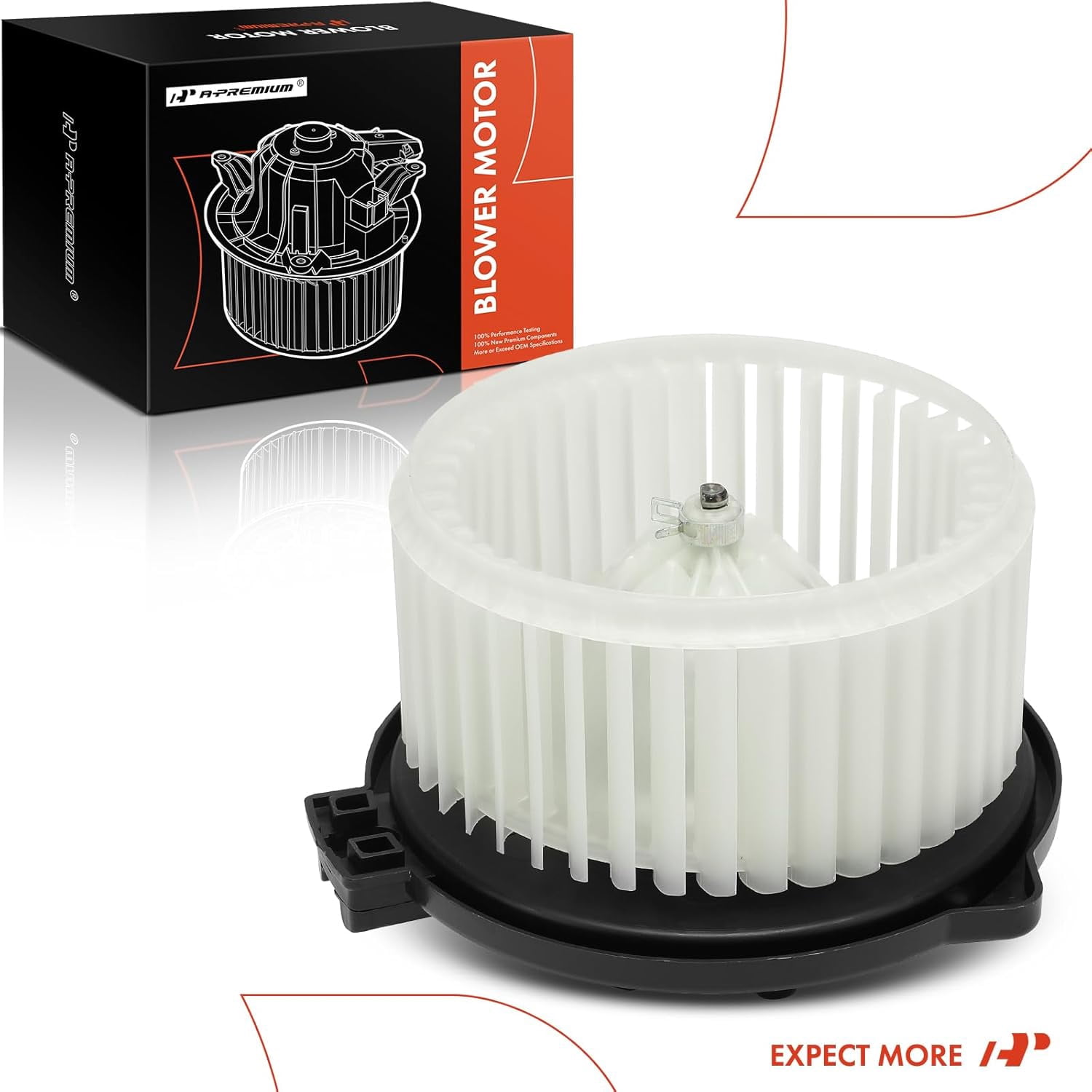 A-Premium Heater Blower Motor with Fan Cage Replacement for Toyota Corolla 1998-2008 Matrix RAV4 Tundra Celica Mazda RX-8 Scion TC