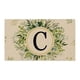 thumbnail image 1 of Felpudos con letras para puerta delantera, decoración Floral, felpudos con iniciales, entrada al aire libre, decoración de apellidos para el hogar, interior y exterior, 1 of 3