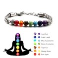 thumbnail image 3 of fastboy Bracelet en Pierre à la Mode Accessoire Polyvalent pour Toute Occasion Bracelet Unisexe en Pierre Naturelle Bracelet Chaîne Perlée Yeux de Tigre Rouges 1 Ensemble, 3 of 6