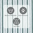 thumbnail image 4 of Better Homes & Gardens Signature Soft Tufted Stripe Bath Rug, Nimbus Blue & White, 20" x 34", 4 of 11